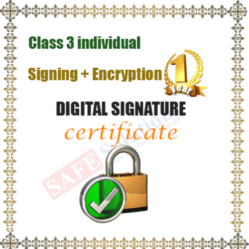 Class 3 Individual Digital Signatures